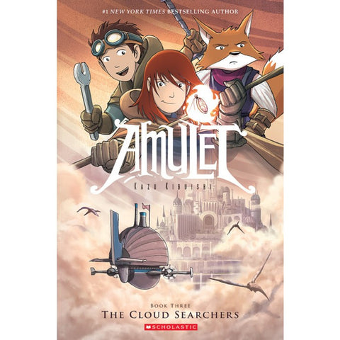 The Cloud Searchers: A Graphic Novel (Amulet, 3) [Kibuishi, Kazu & Kibuishi, Kazu]
