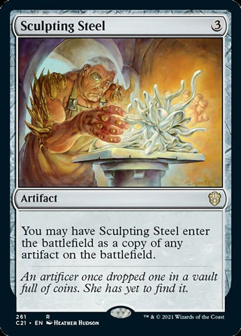 Sculpting Steel [Commander 2021]