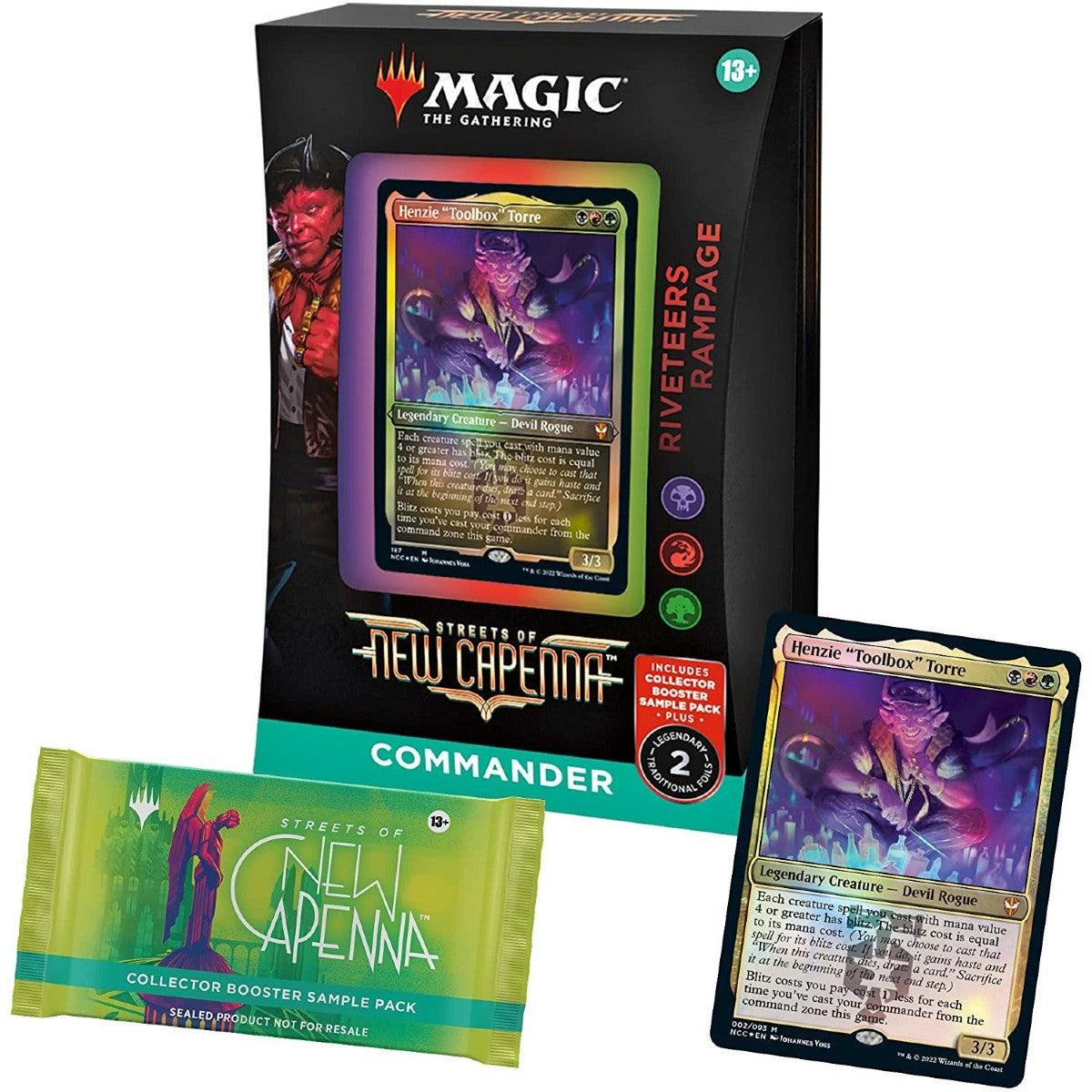 Riveteers Rampage: MtG: Streets of New Capenna Commander Deck