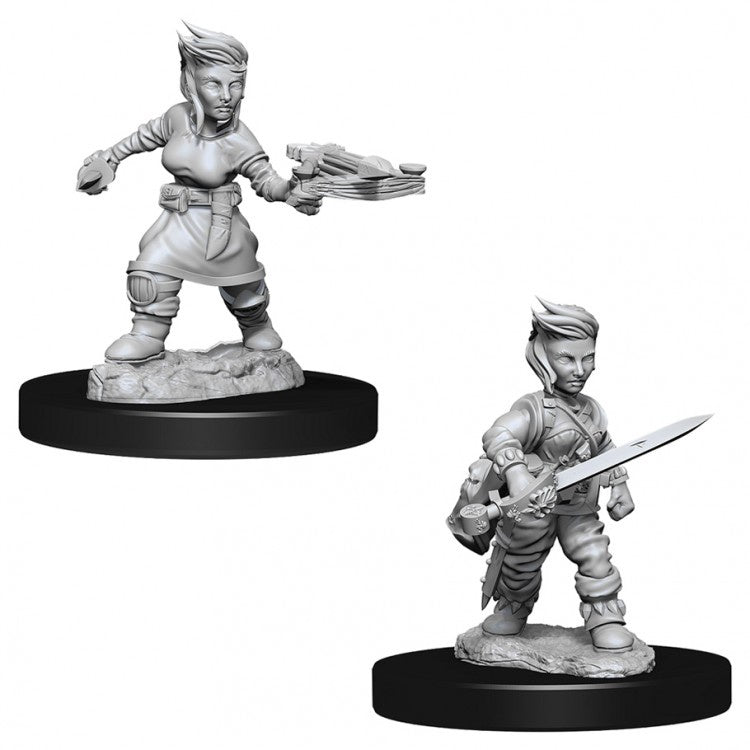 PF Deep Cuts Mini: W8 Halfling Female Rogue [WZK73695]