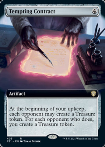 Tempting Contract (Extended) [Commander 2021]