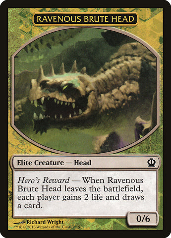 Ravenous Brute Head [Theros Face the Hydra]