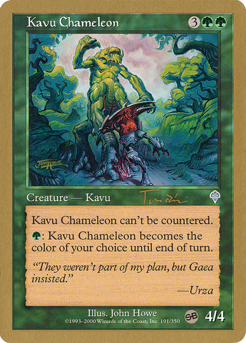 Kavu Chameleon (Jan Tomcani) (SB) [World Championship Decks 2001]