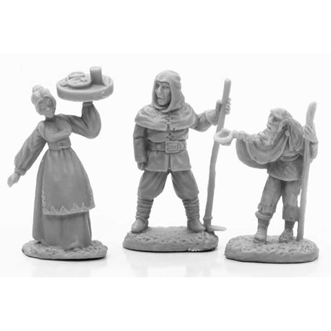 Townsfolk 1 (Serving girl, farmer, beggar)  [Reaper 77665]