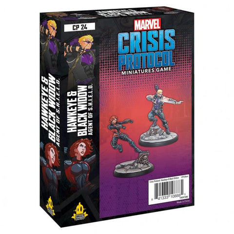 sale - Marvel Crisis Protocol: Hawkeye and Black Widow