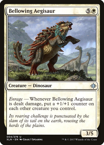 Bellowing Aegisaur [Ixalan]