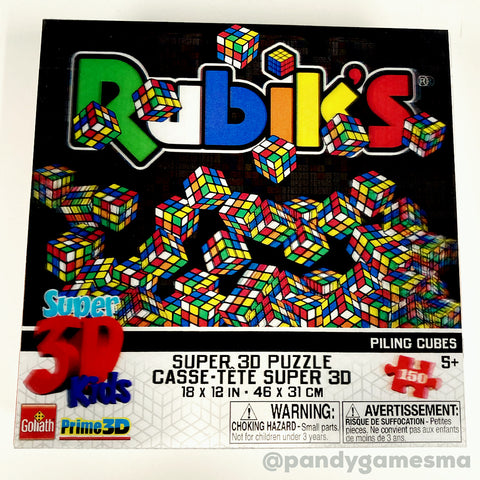 Puzzle: 3D: Rubik's Piling Cubes 150pc