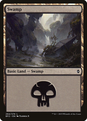 Swamp (264a) [Battle for Zendikar]