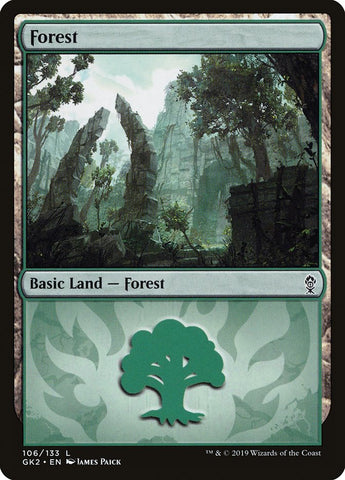 Forest (106) [Ravnica Allegiance Guild Kit]