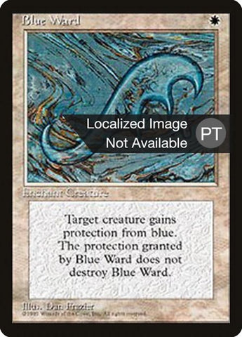 Blue Ward [Fourth Edition (Foreign Black Border)]