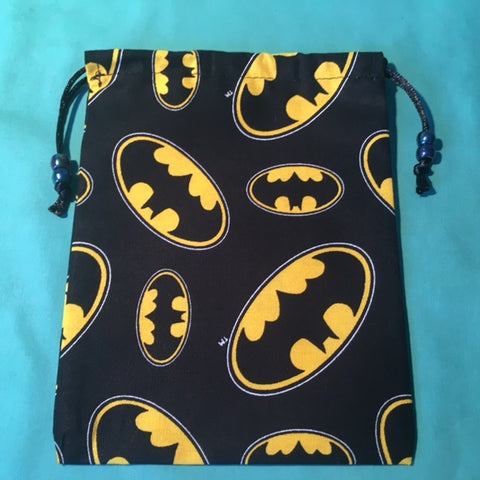 Dice Bag Handmade By Karyn: Batman Logo