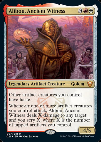 Alibou, Ancient Witness [Commander 2021]