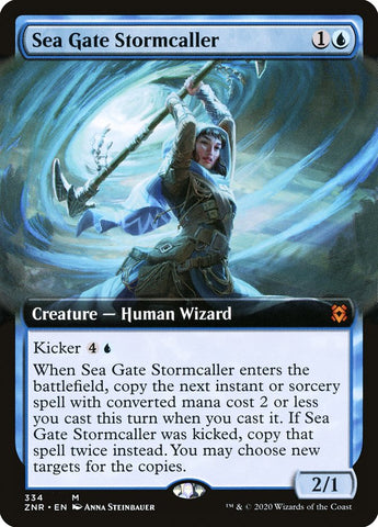 Sea Gate Stormcaller (Extended) [Zendikar Rising]
