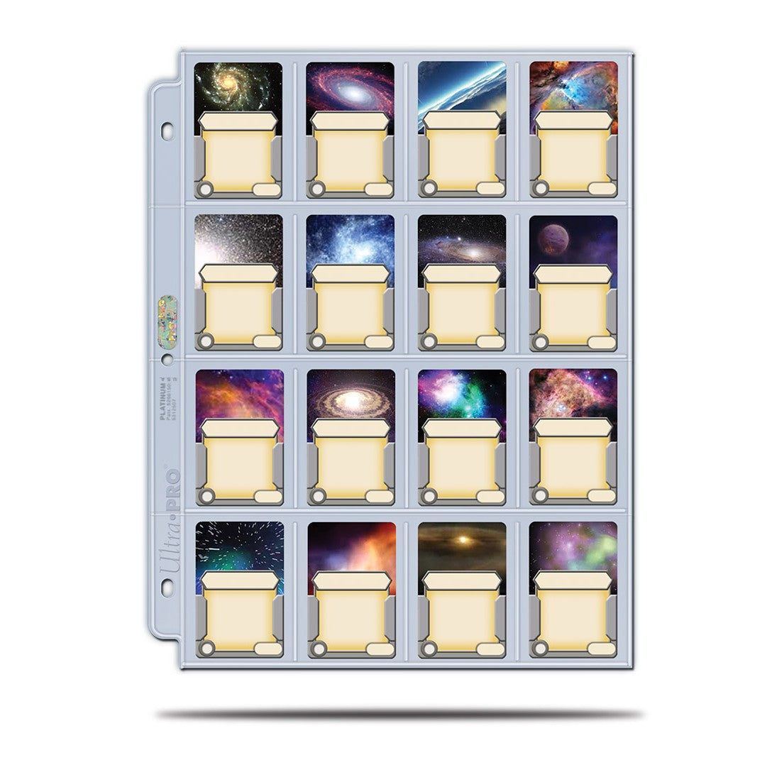 Ultra Pro Binder Pages - 16 pocket Single