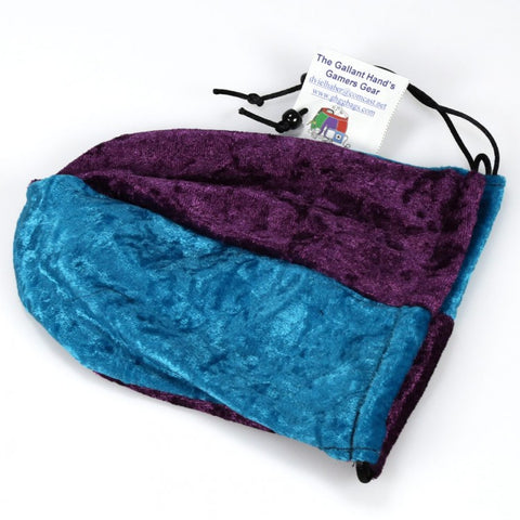 Gallant Dice Bag: Velvet Purple Turquoise