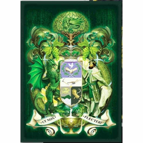 dragon coat of arms green