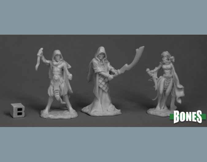 Cultists (3 figures) [Reaper 77517]