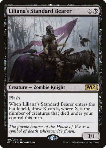 Liliana's Standard Bearer (Promo Pack) [Core Set 2021 Promos]