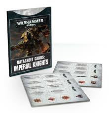 Warhammer 40K: Datasheet Cards - Imperial Knights