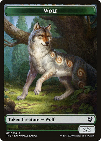 Wolf [Theros Beyond Death Tokens]