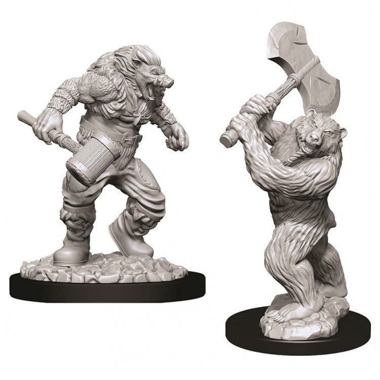 Nolzur Mini: W9 Wereboar & Werebear [WZK73715]