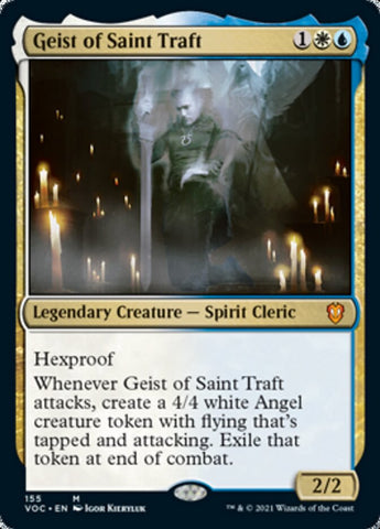 Geist of Saint Traft [Innistrad: Crimson Vow Commander]