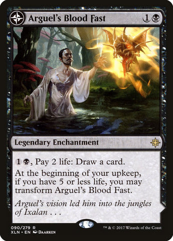 Arguel's Blood Fast // Temple of Aclazotz [Ixalan]