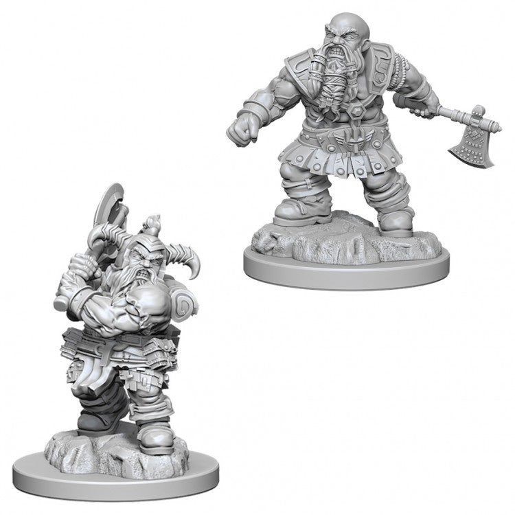 Nolzur Mini: W6 Male Dwarf Barbarian [WZK73391]