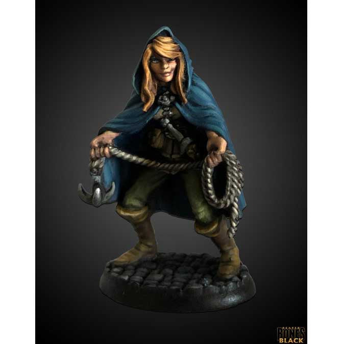 Bones Black: Daschelle, Female Rogue unpainted [Reaper 44009]