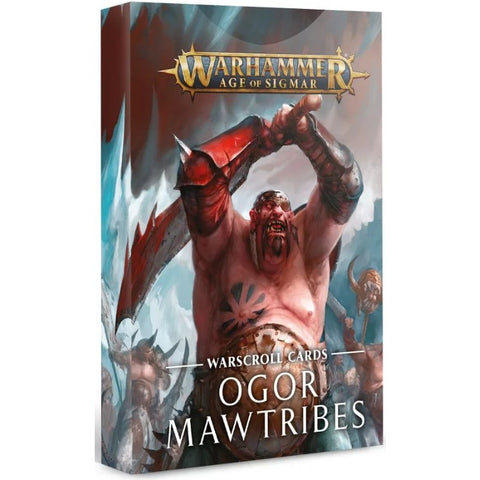 SALE - Warhammer Age of Sigmar: Ogor Mawtribes Warscroll Cards 2nd Edition