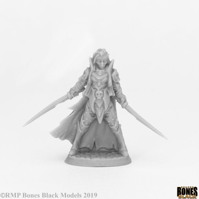 Bones Black: Dark Elf Elite [Reaper 44074]
