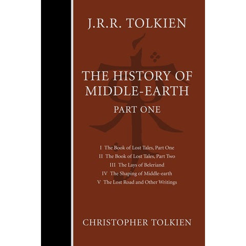 The History of Middle-Earth, Part One (History of Middle-Earth, 1) [Tolkien, Christopher and Tolkien, J. R. R.]