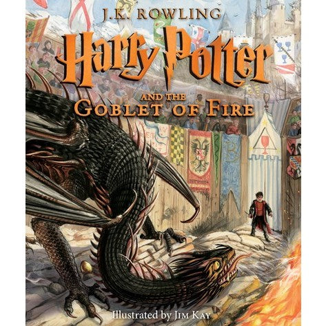 Harry Potter and the Goblet of Fire: Illustrated Edition (Harry Potter, 4) [Rowling, J. K.]