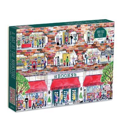 Michael Storrings: A Day at the Bookstore: 1000-Piece Jigsaw Puzzle