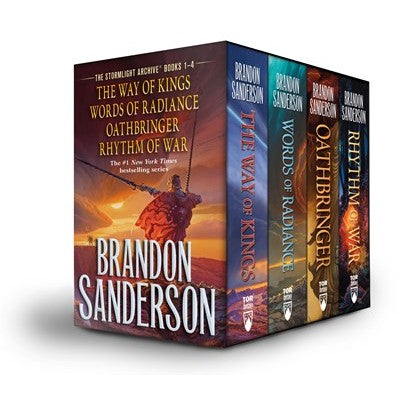 Stormlight Archives Hardcover Boxed Set (Stormlight Archive, 1-4) [Sanderson, Brandon]