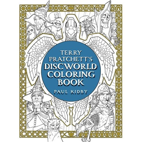Terry Pratchett's Discworld Coloring Book [Pratchett, Terry & Kidby, Paul]