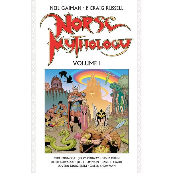 Norse Mythology Volume 1 [Gaiman, Neil and Russell, P Craig]