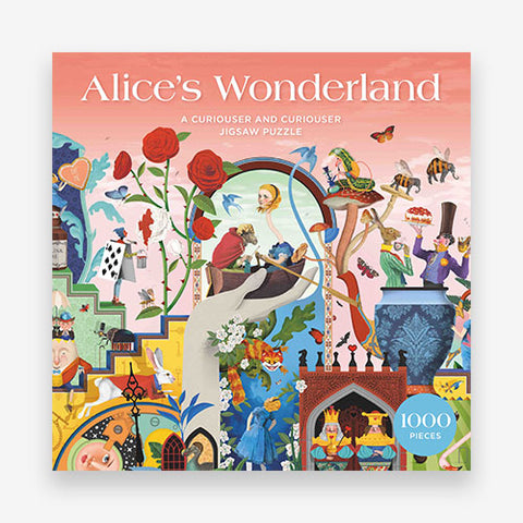 Alice's Wonderland: Curiouser and Curiouser: 1000-Piece Jigsaw Puzzle