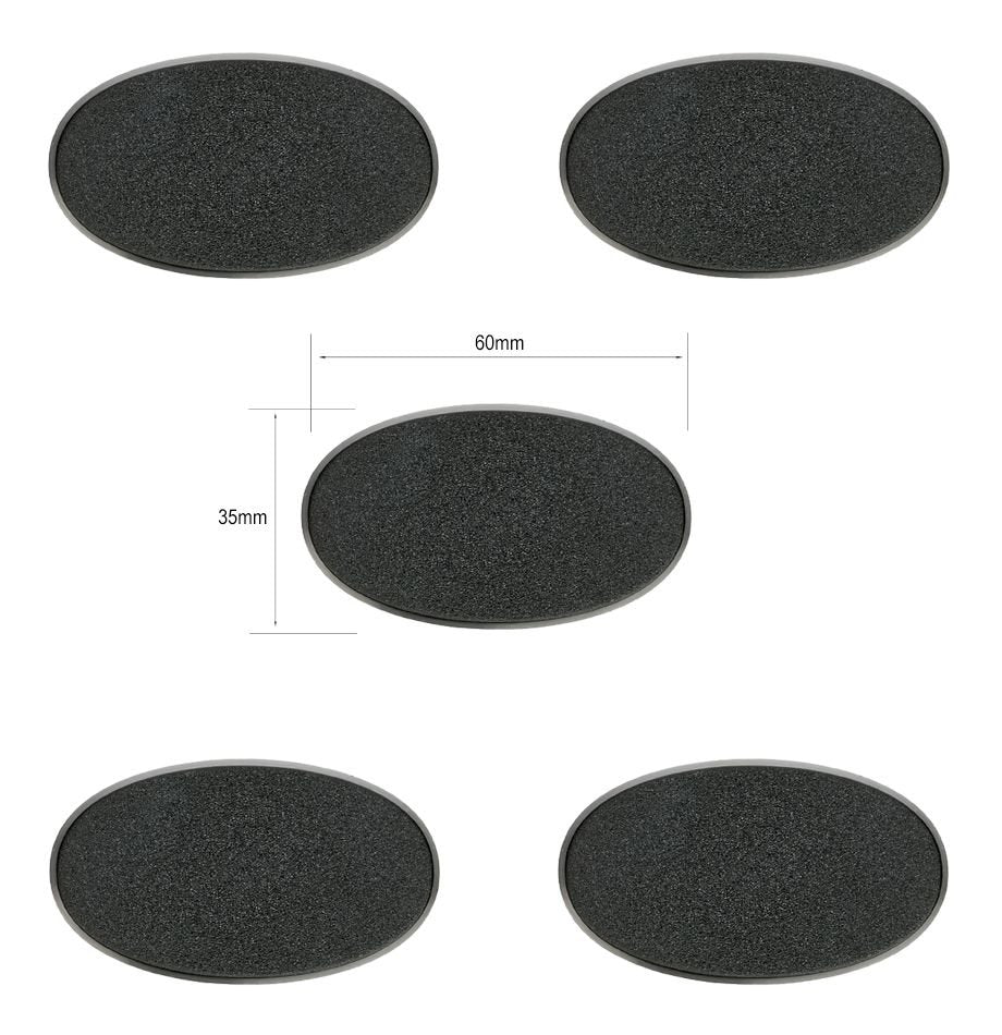 Citadel 60x35mm Oval Bases