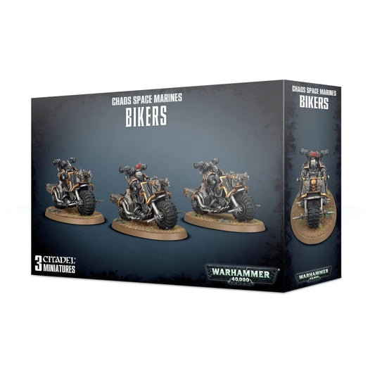 Chaos Biker Squad - Chaos Space Marines - Warhammer 40,000