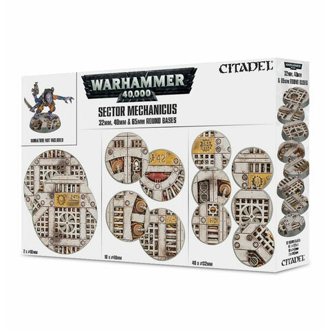 Sector Mechanicus Round Bases Kit