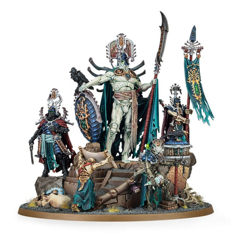 Warhammer Age of Sigmar: Ossiarch Bonereapers Katakros Mortarch of the Necropolis
