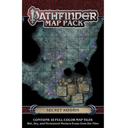 Pathfinder Map Pack Secret Rooms [PZO4067]
