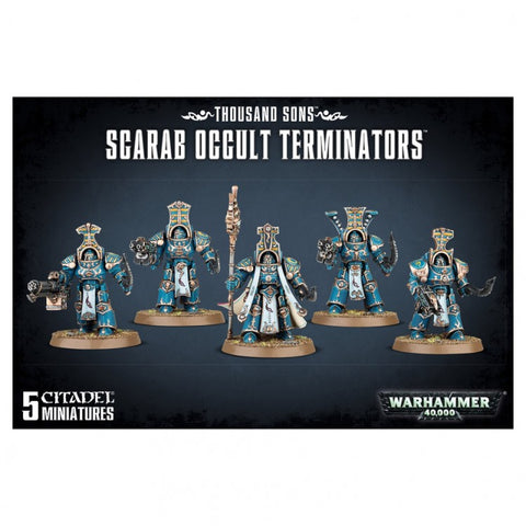 Warhammer 40K: Thousand Suns: Scarab Occult Terminators