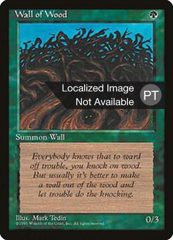 Wall of Wood [Fourth Edition (Foreign Black Border)]