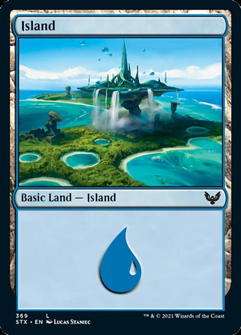 Island (369) [Strixhaven: School of Mages]