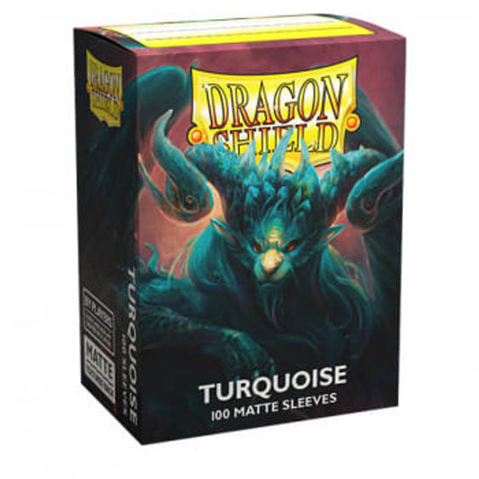 Dragon Shield 100ct Box - Matte Turquoise