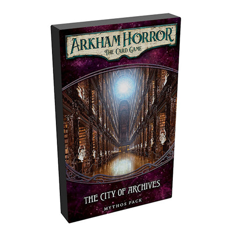 Box Art for Arkham Horror LCG The City of Archives Mythos Pack