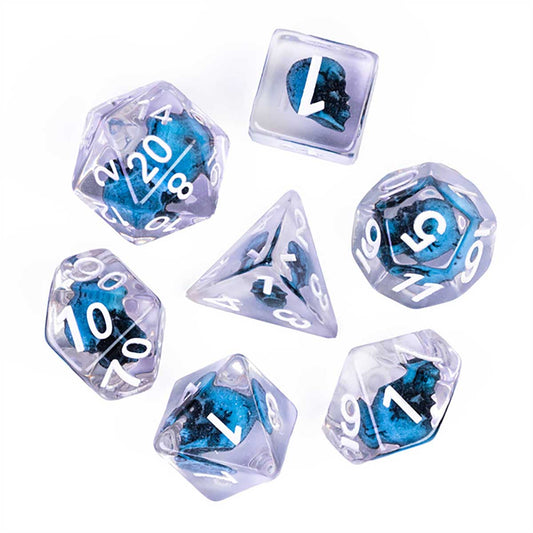 UD Object Inclusion Standard Dice Set | Skull (Siren)