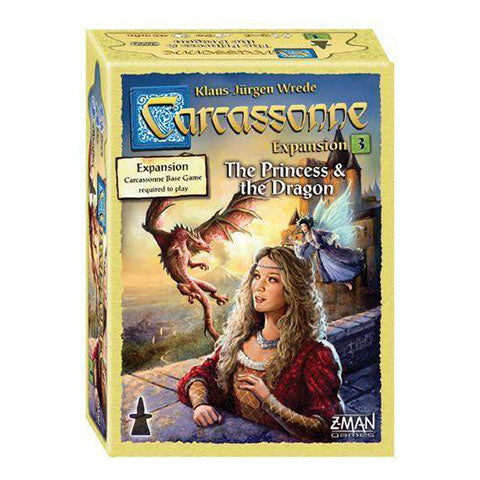 Carcassonne Expansion 3 The Princess & the Dragon 2016 Edition